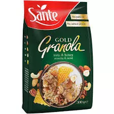 SANTE GOLD GRANOLA NUTS  HONEY 300G 