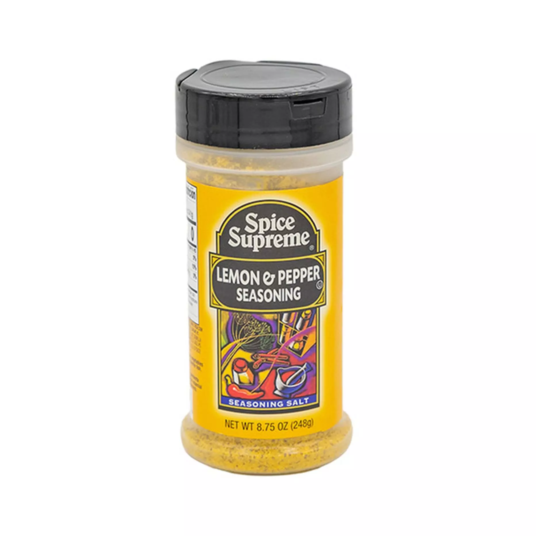 SPICE SUPREME LEMON&PEPPER SEASONING 248 G