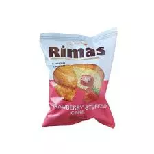 RIMAS STRAWBERRY STUFFED CAKE 40 G