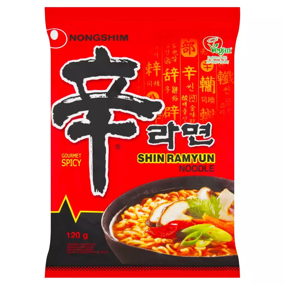 NONGSHIM SHIN RAMYUN NOODLE 120G
