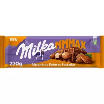 MILKA CHOCOLATE ALMOND 270G