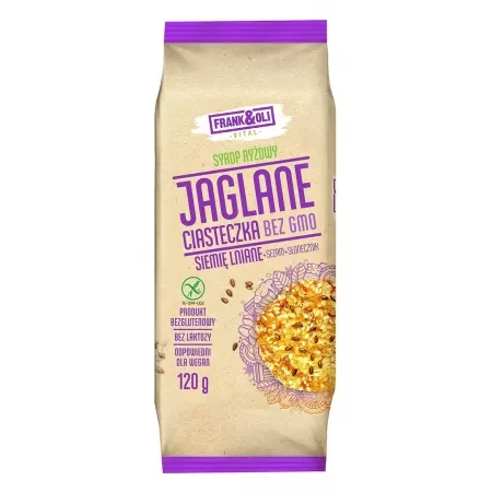 FRANK&OLI COOKIES MILLET SF 120 G