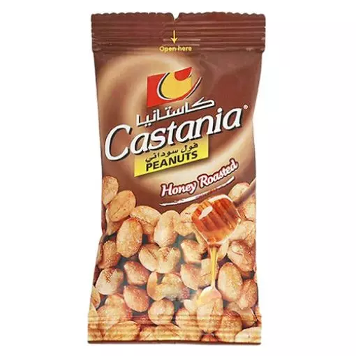 CASTANIA HONEY ROASTED PEANUTS 18 G