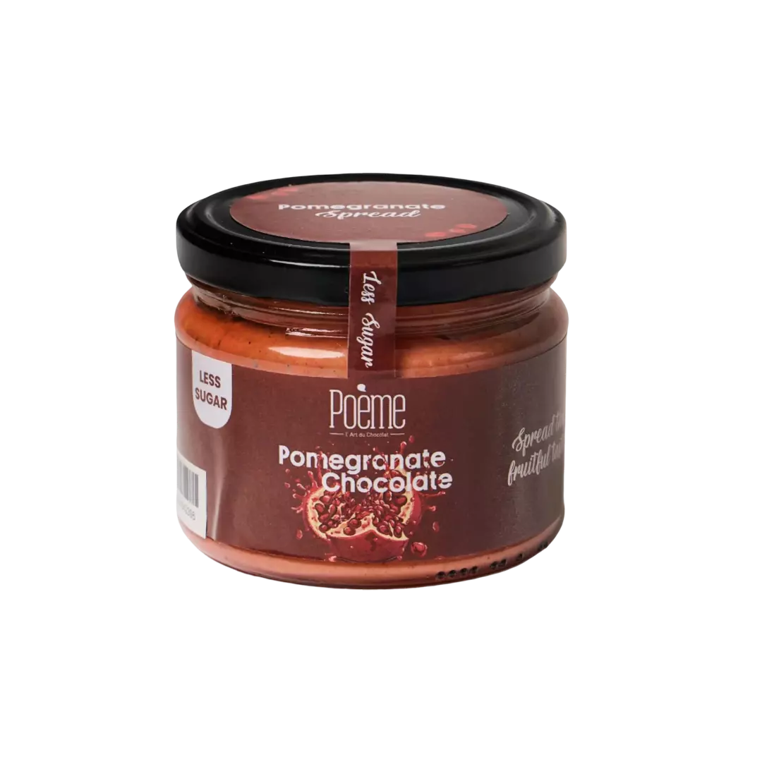 POEME POMEGRANATE CHOCOLATE SPREAD 250 G