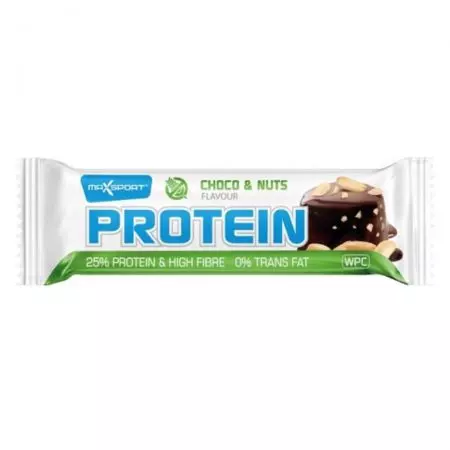 MAXSPORT PROTIEN CHOCOLATE NUTS & CHOCO 60G 