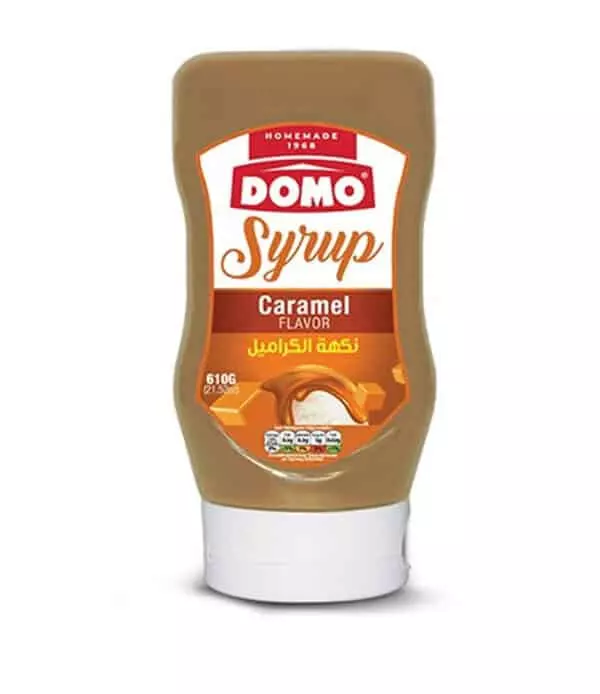 DOMO CARAMEL SYRUP 610 G