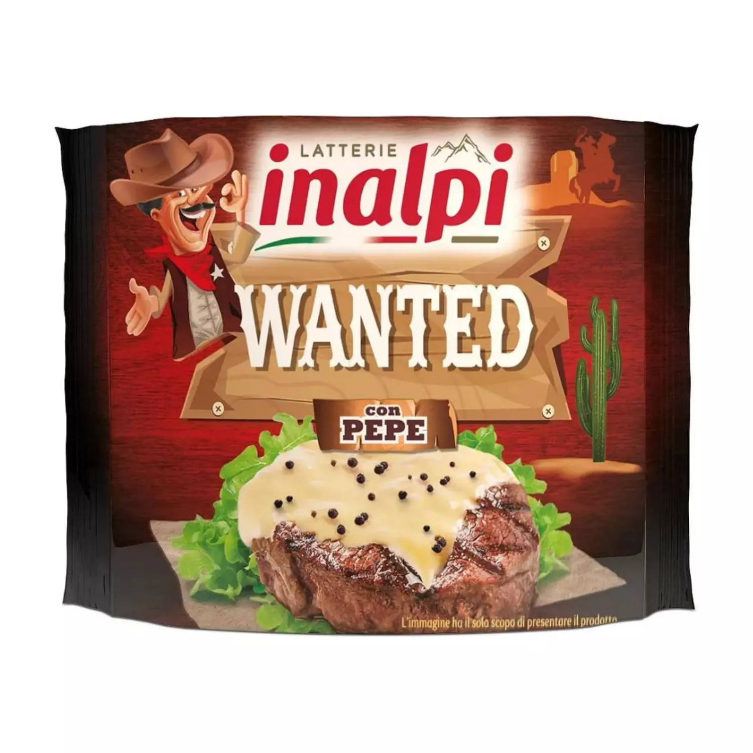 INALPI WANTED BLACK PEPPER SPECIAL CHEESE 150 G
