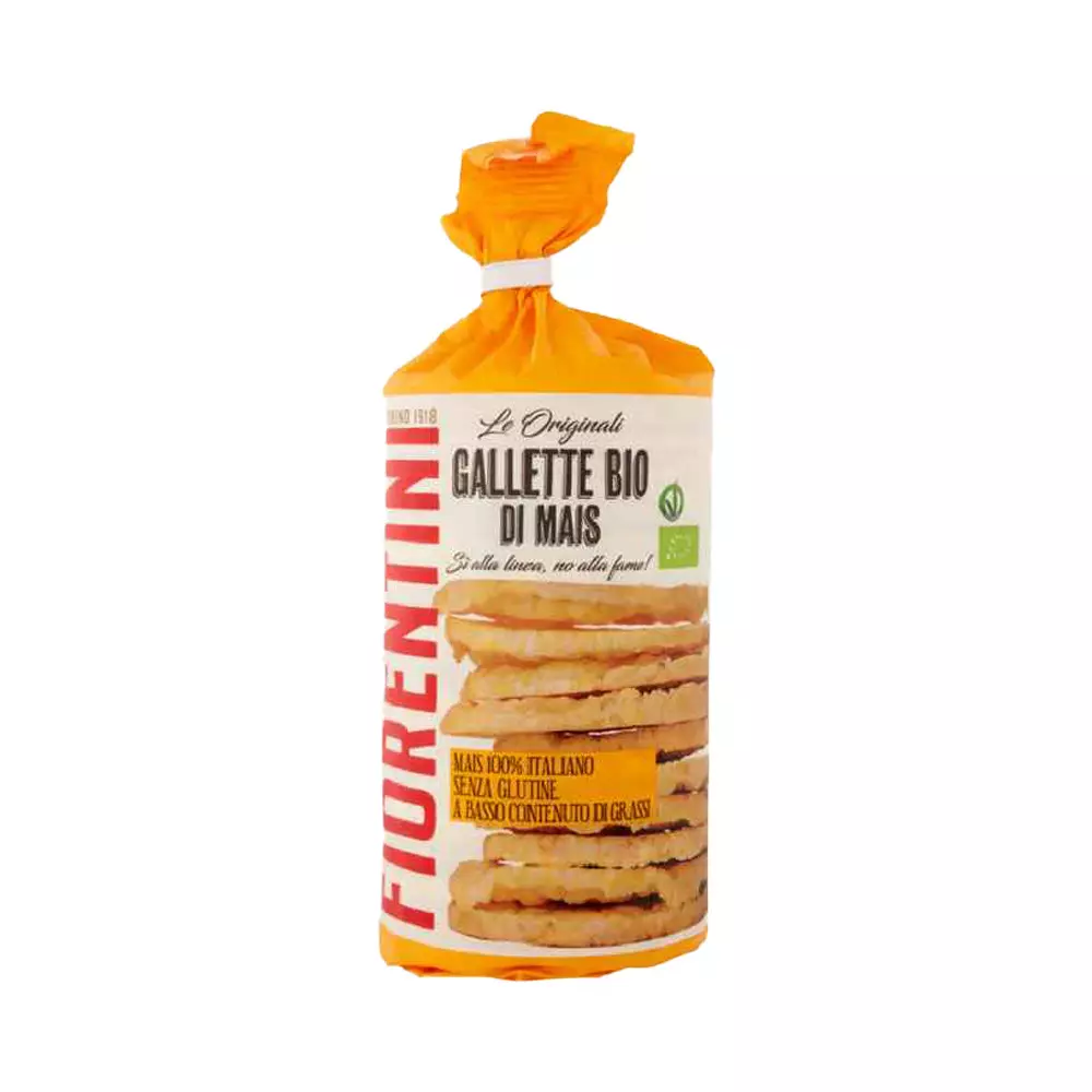 FIORENTINI ORGANIC CORN CAKES GF 120 G