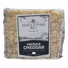 SINGLETONS VINTAGE SHEDDAR 200 G