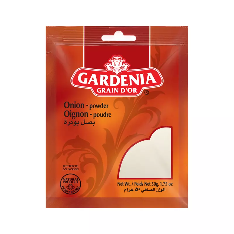 GARDENIA GRAIN DOR ONION POWDER 50 G بصل بودرة