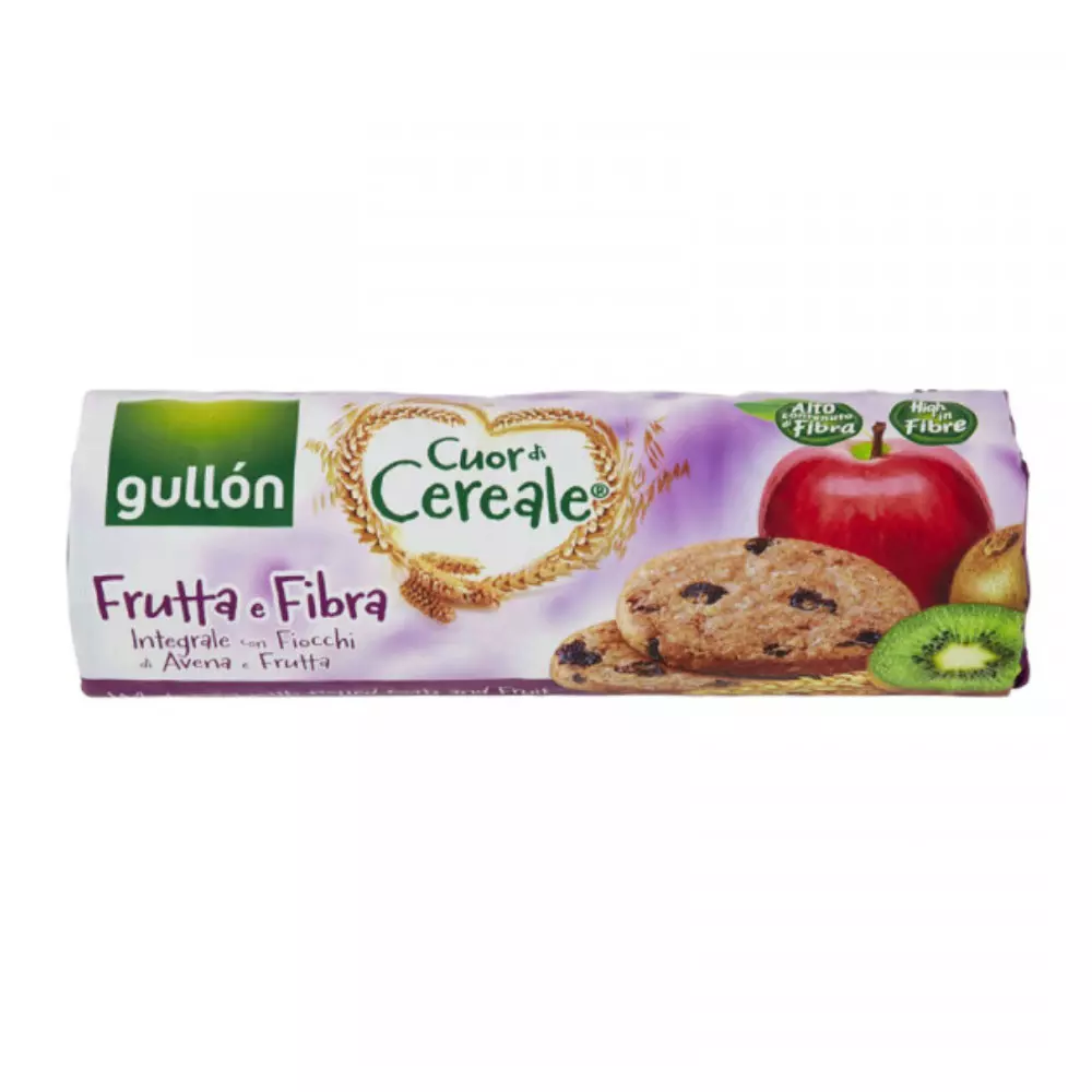 GULLON WHOLEGRAIN WITH ROLLED OATS&FRUIT 300 G