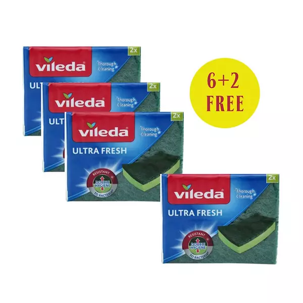 VILEDA ULTRA FRESH *2 6+2 FREE