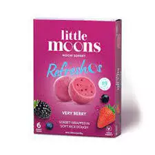 N LITTLE MOONS MOCHI ICE CREAM VERY BERRY *6