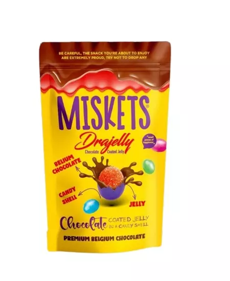 MISKETS DRAJELLY CHOCOLATE 120G 