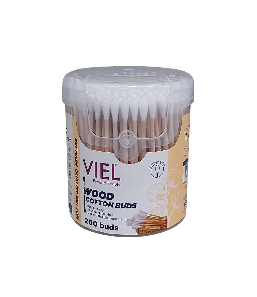 VIEL WOODEN COTTON BUDS*200