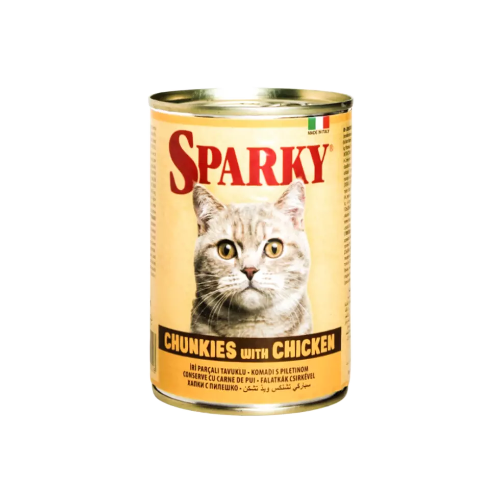 SPARKY CHUNKIES WITH CHICKEN 415 G