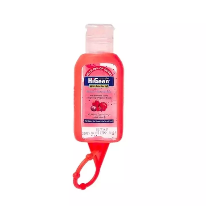 HIGEEN HAND SANITIZER RED FRUITS 50 ML