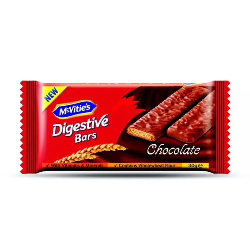 MCVITIES DIGESTIVE BAR CHOCOLATE 30 G