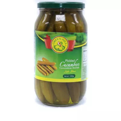 GREEN HILL PICKLED CUCUMBERS 660 G