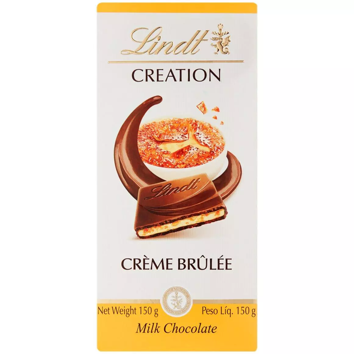 LINDT CREATION CREME BRULEE 150 G