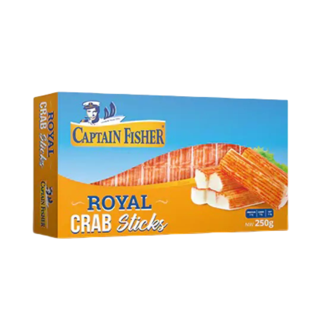 CAPTAIN FISHER CRAB STICKS ROYAL 250 G