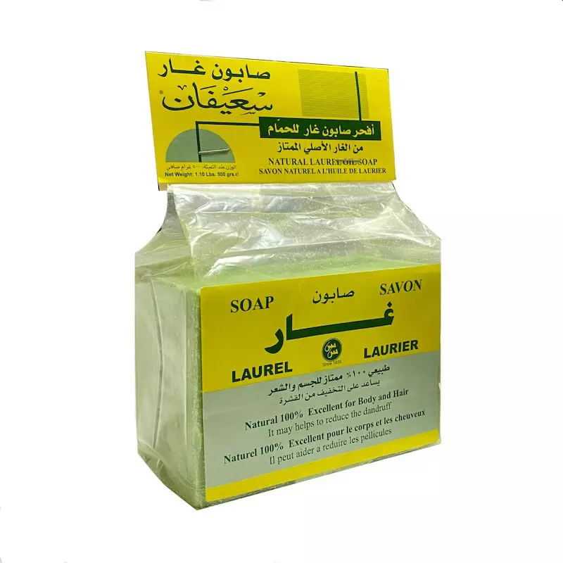 SAIFAN NATURAL LAUREL OIL SOAP*3 500 G