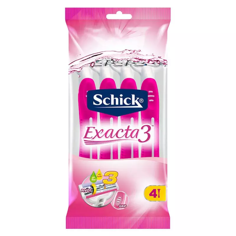 SCHICK RAZOR INTUITION EXACTA#3 4+1FREE