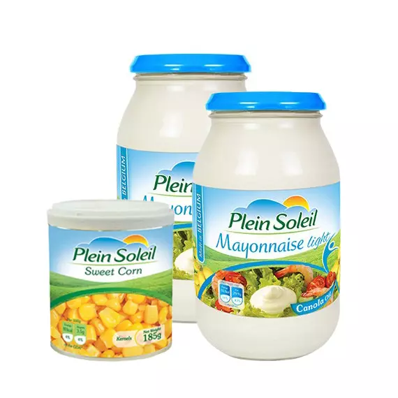 PLEIN SOLEIL MAYONNAISE LIGHT 250ML+ CORN LIGHTHT 