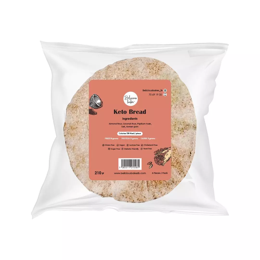 BELICIOUS BAKES KETO BREAD 210G