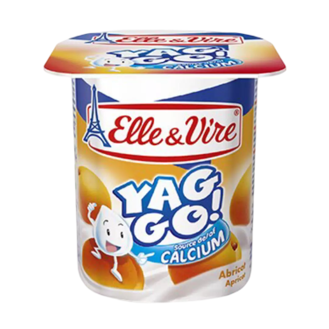 ELLE & VIRE YAGGO ABRICOT 125 G