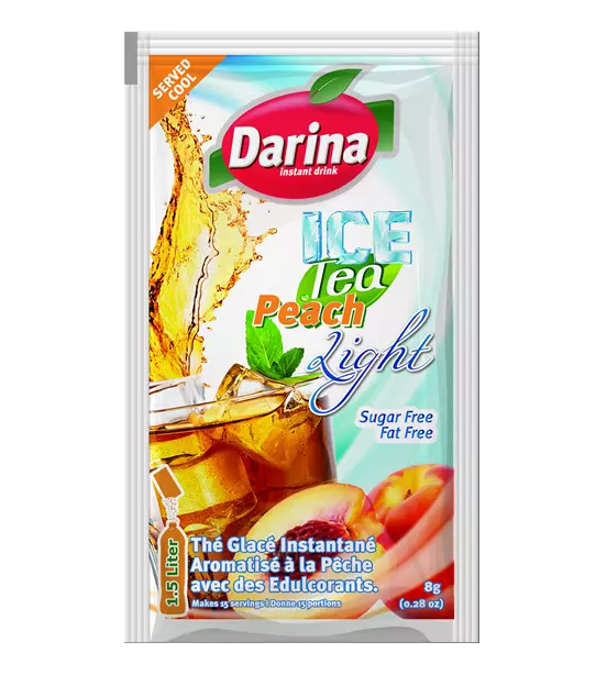 DARINA POWDER DRINK ICE TEA PEACH 12 G