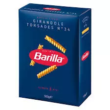 BARILLA GIRANDOLE TORSADES #34 500 G