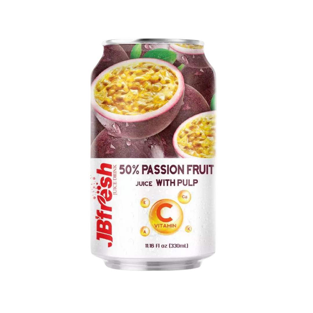 JB FRESH JUICE DRINK PASSION FRUIT 50% PULP 330ML