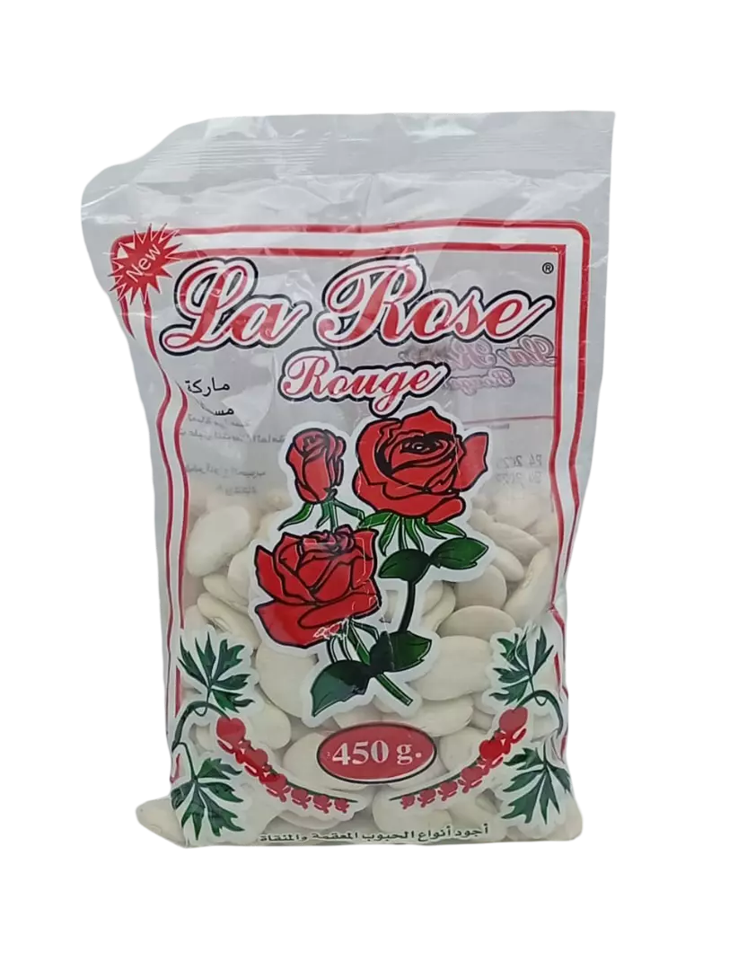 LA ROSE ELROAD LIMA BEANS 450G فاصوليا عريضة
