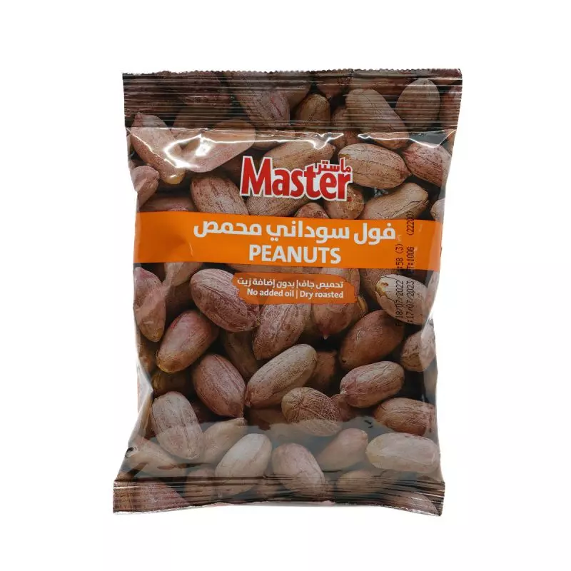 MASTER ROASTED PEANUTS 60 G