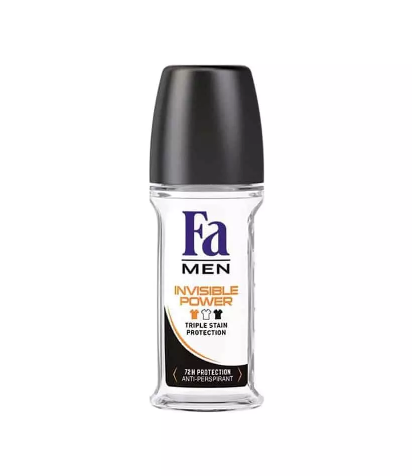 FA MEN DEO ROLL ON INVISIBLE POWER DRY 50 ML