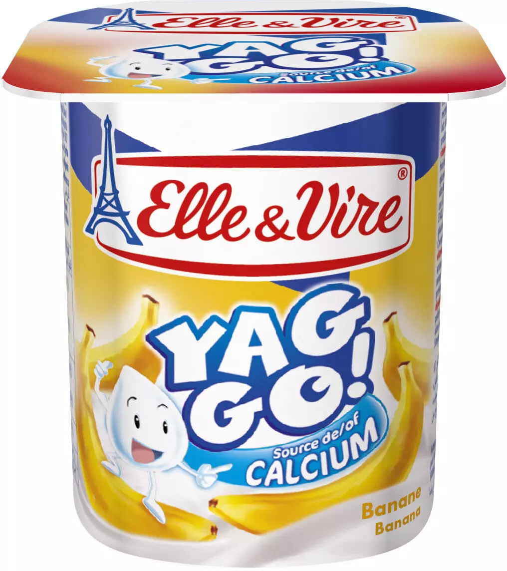ELLE & VIRE YAGGO BANANA 125 G 