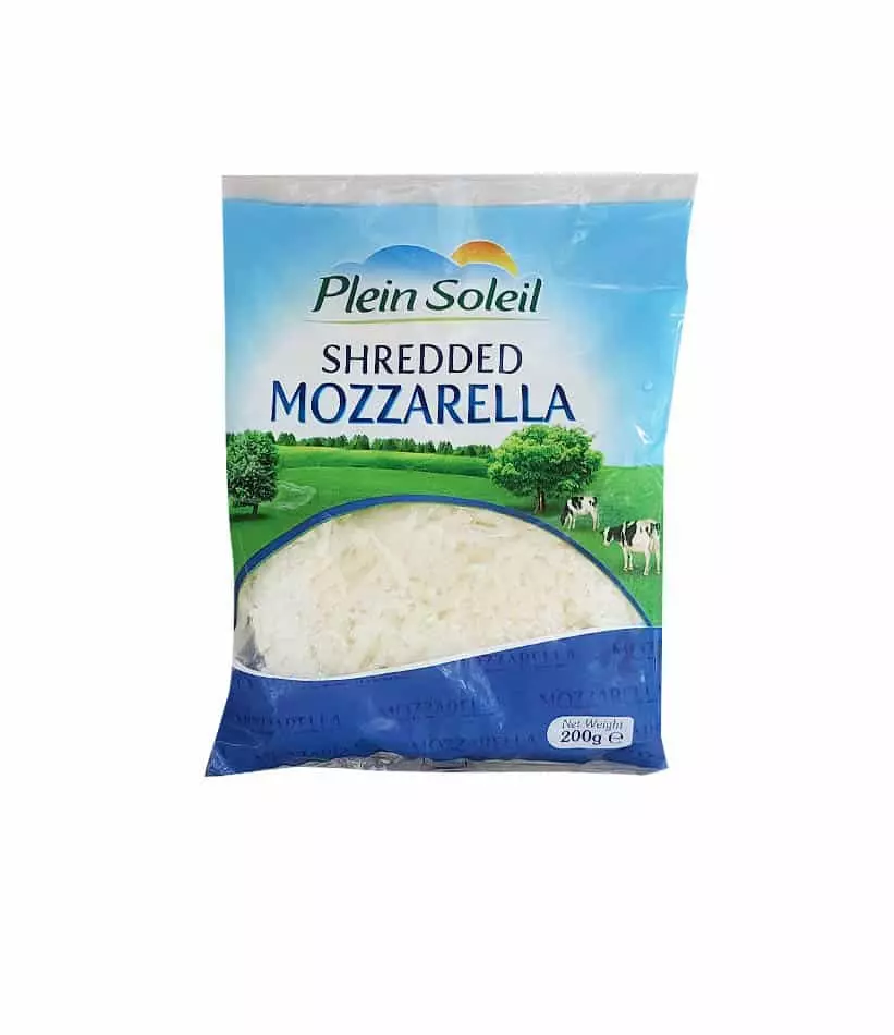 PLEIN SOLEIL SHREDDED MOZZARELLA 200 G