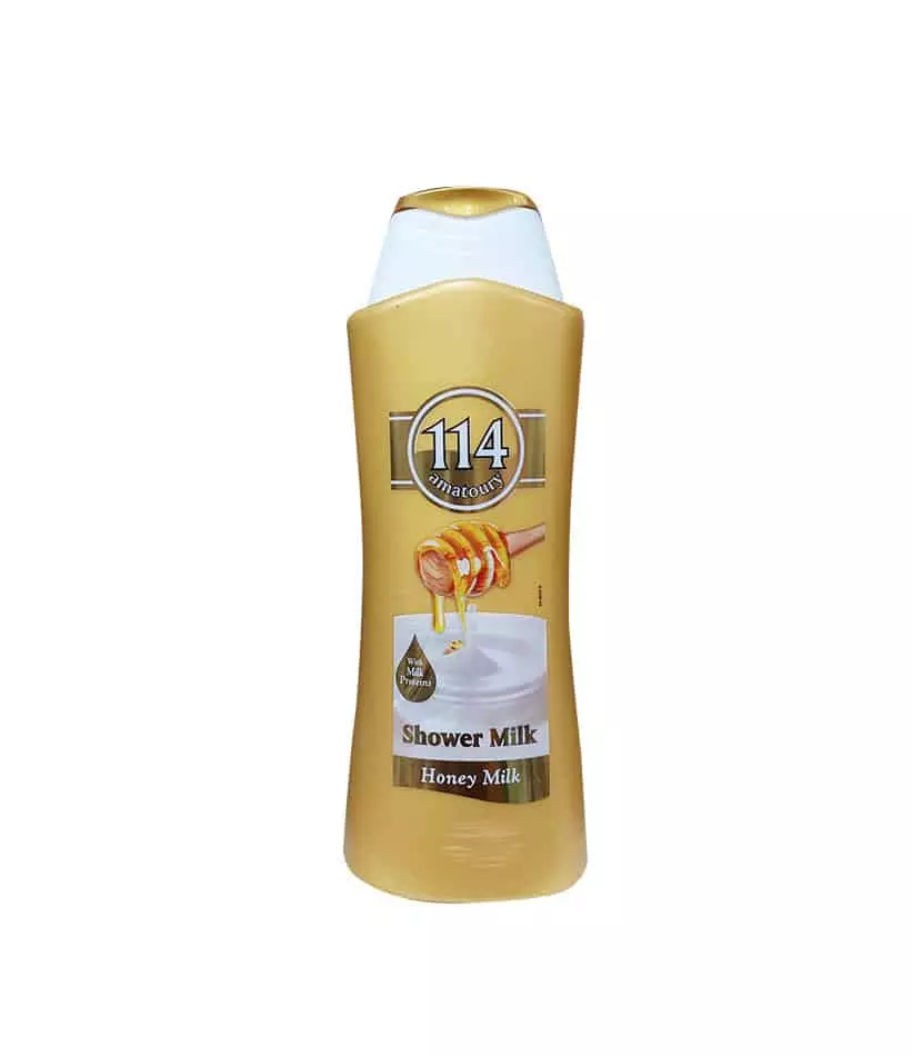 114 AMATOURY SHOWER GEL HONEY MILK 650 ML 