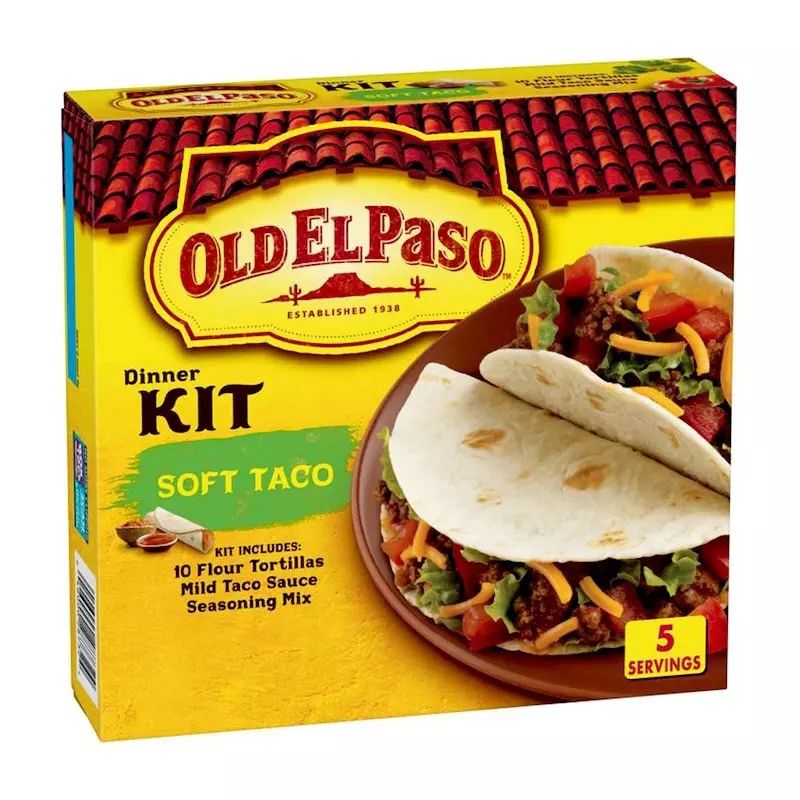 OLD EL PASO DINNER SOFT TACO 354 G