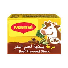 ماجي بودرة مرقة بنكهة لحم بقر 10غ 