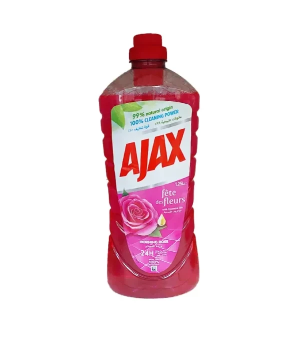AJAX FLOOR LIQUID MORNING ROSE 1.25 L
