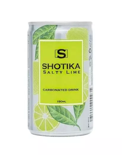 SHOTIKA SALTY LIME CARBONATED DRINK 150 ML