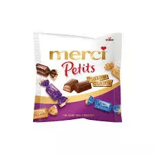 MERCI PETITS MILK & CREAM COLLECTION 125 G  