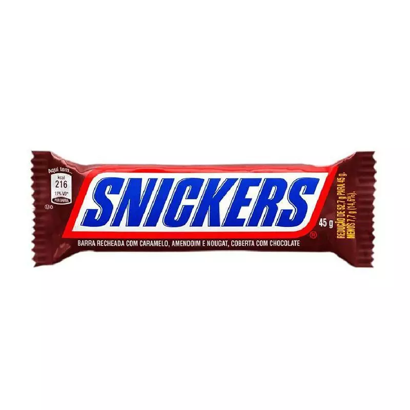 SNICKERS CHOCOLATE BAR 45G