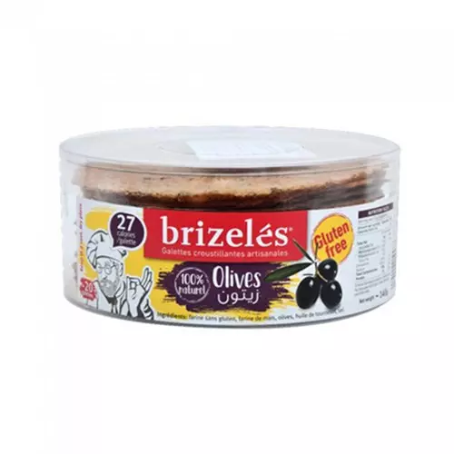 BRIZELES OLIVES GLUTEN FREE 140G
