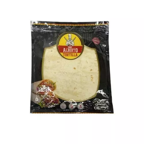 CHEF ALBERTO TORTILLA *10 25 CM 650 G