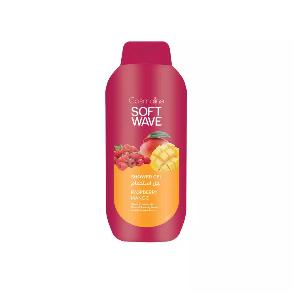 SOFT WAVE SHOWER GEL RASPBERRY MANGO 650 ML