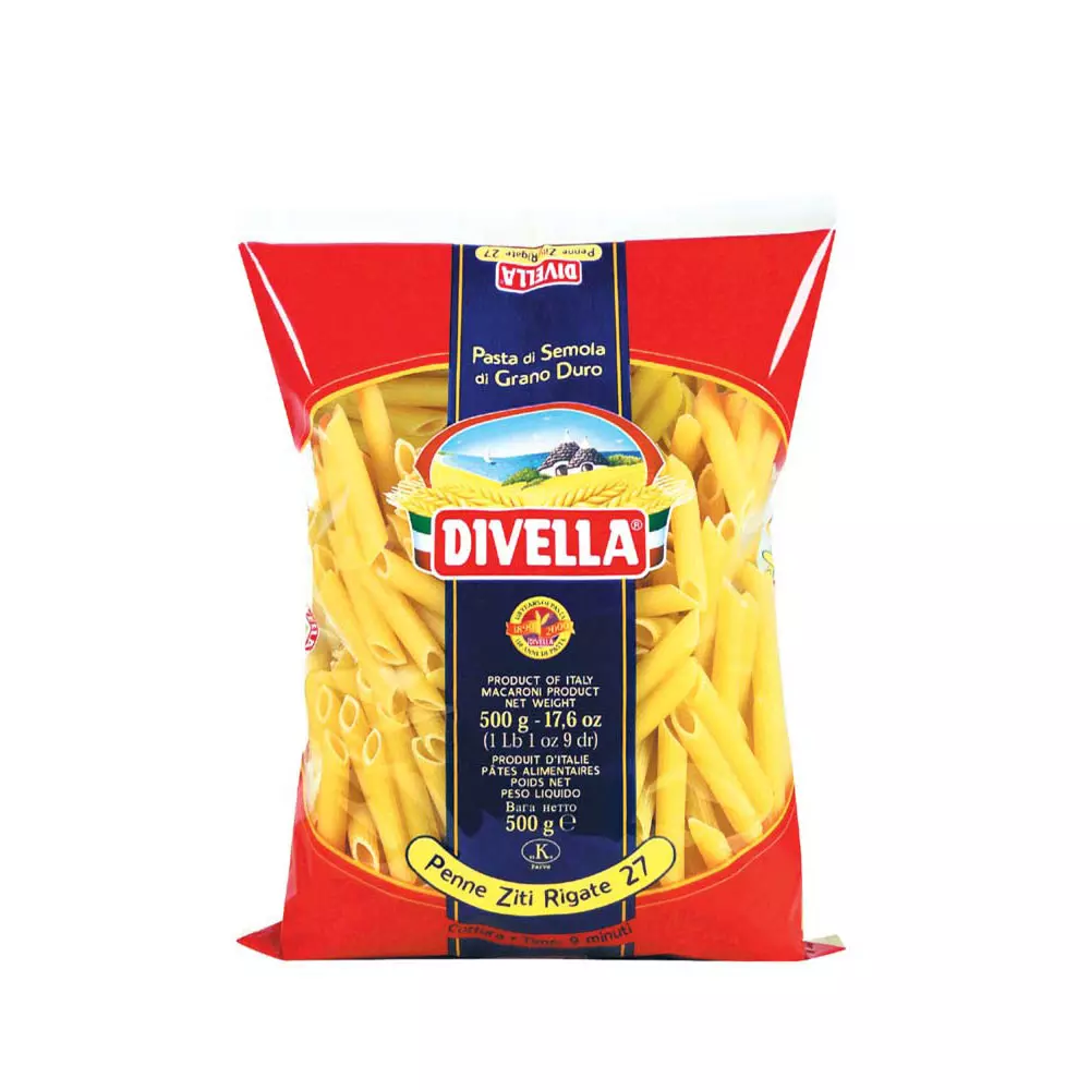 DIVELLA PENNE RIGATE #27 500 G