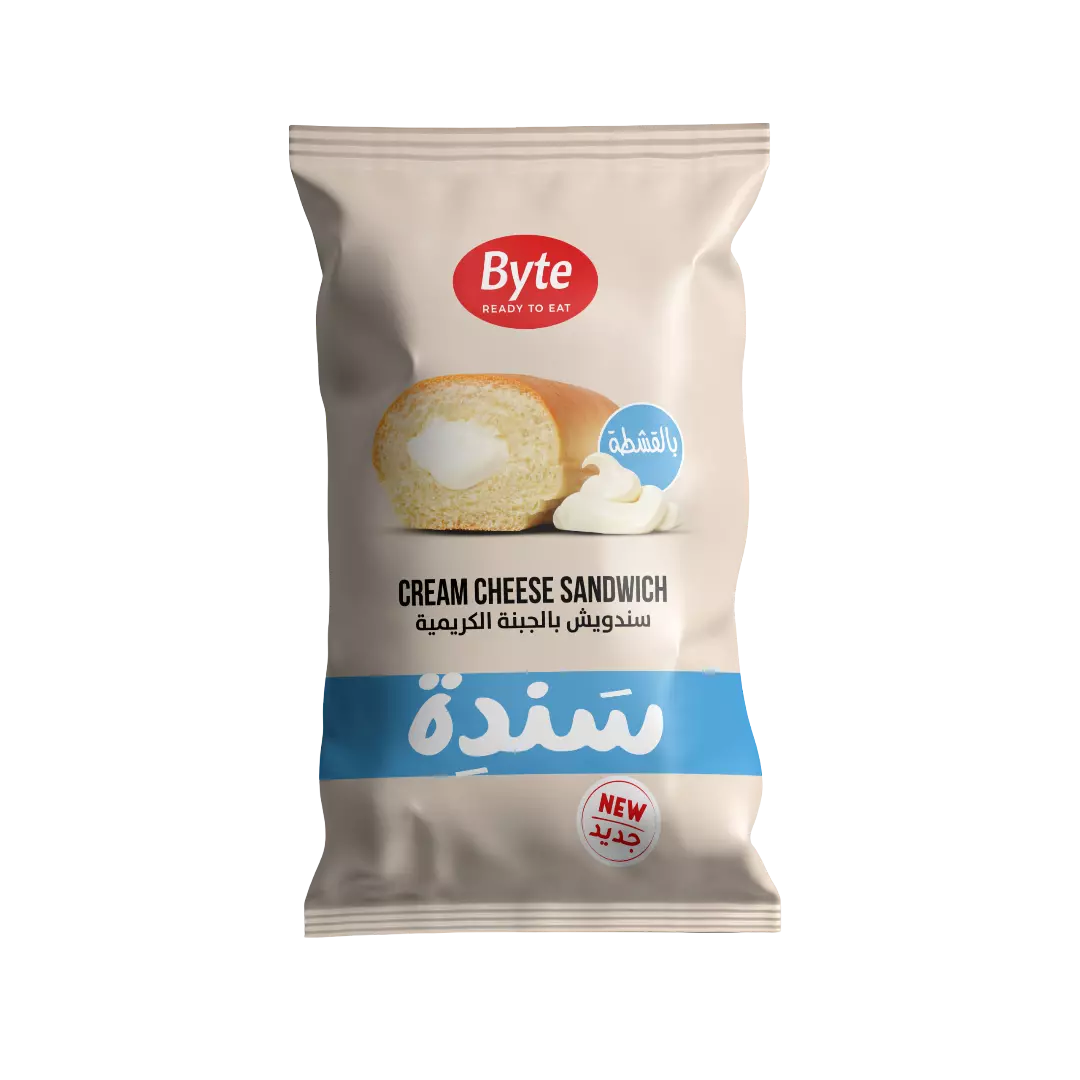 BYTE SANDE CREAM CHEESE SANDWICH 120 G